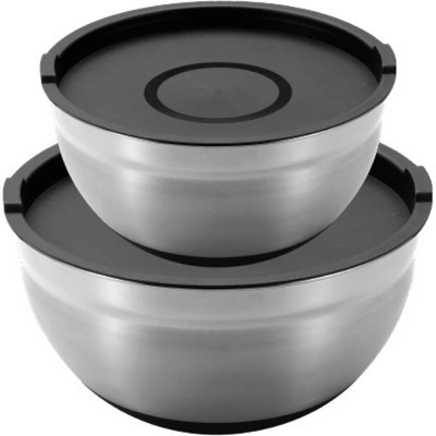 Миска MasterPro Foodies collection набір 2 шт з кришками 20/24 см (BGMP-1553) Винница - изображение 1