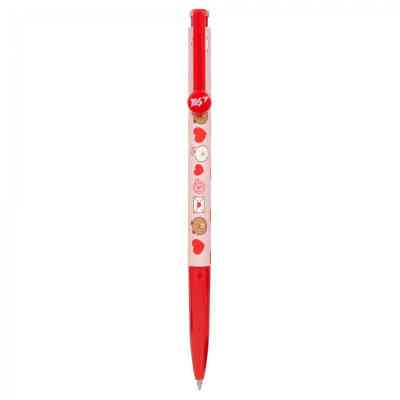 Ручка шариковая Yes Line Friends Love Letter автоматическая 0,7 мм синяя (412119) Винница
