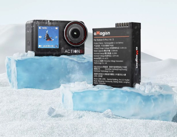 Акумулятор Action 6/5 Pro/Osmo 360 2100мАгод термостійкий aMagisn AA21 Київ - фото 2