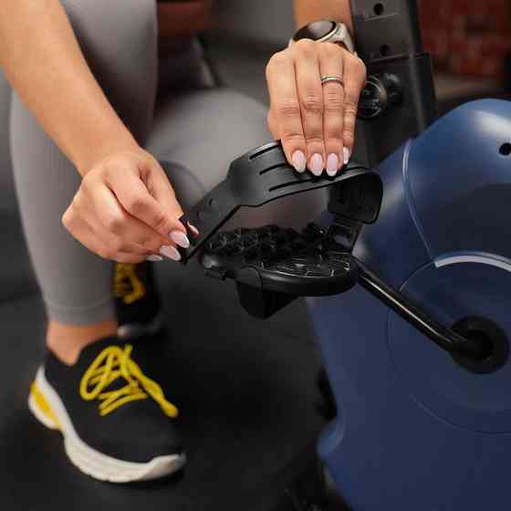 Велотренажер Trex Sport TX-380MB Rigon магнитный темно-синий Киев