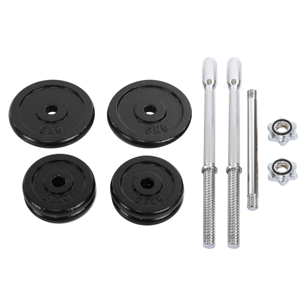 Штанга у пластиковому кейсі 25 кг Zelart 9637 Київ - фото 8