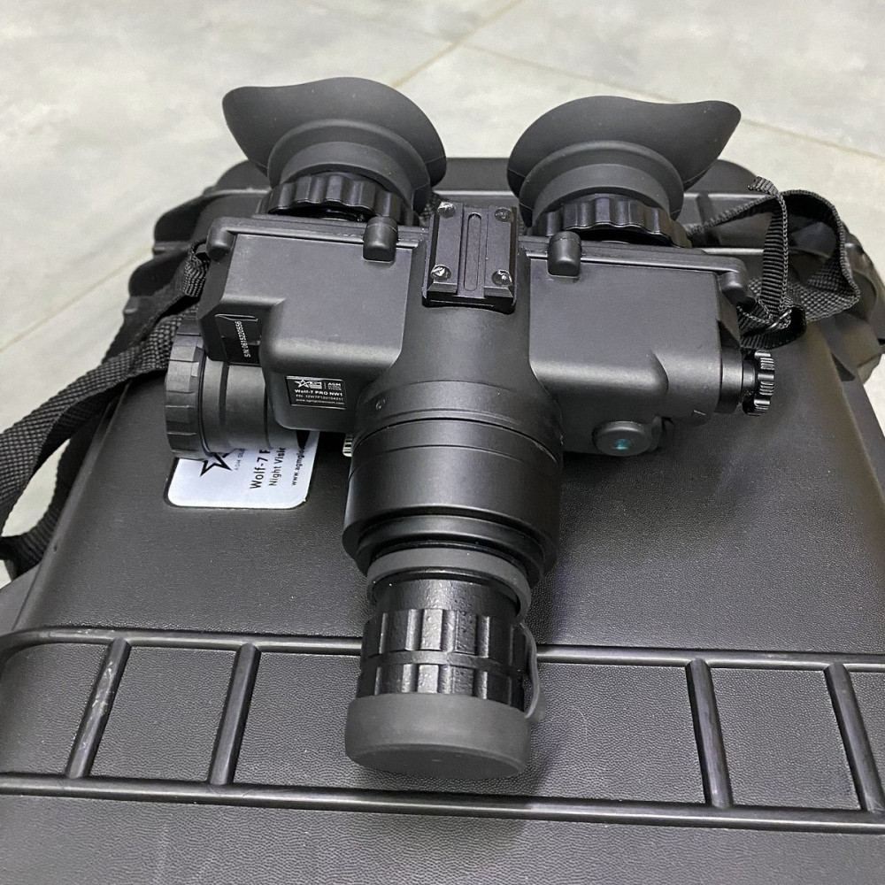 ПНВ, Бинокуляр ночного видения AGM WOLF-7 PRO NW1, белый фосфор Solmir Киев - изображение 7