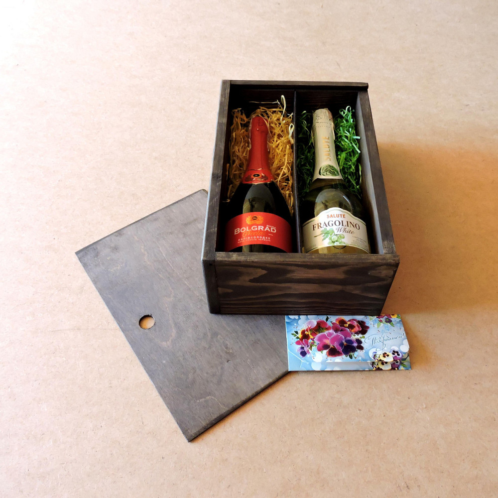 Подарункова коробка "Ломбардія" мокко Миколаїв - фото 3