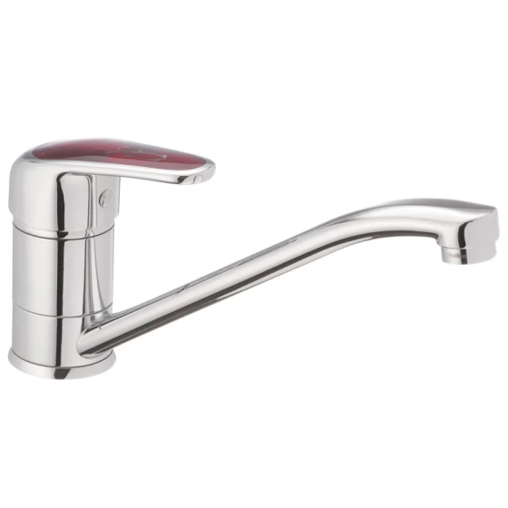 Змішувач для кухні Haiba Magic 555 з червоною ручкою   ( HB0669 ) 37462 Харьков