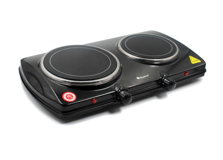 Настільна склокерамічна плитка інфрачервона Domotec MS-5852 2кф 2100Вт Чорний 6814 Одеса - фото 5