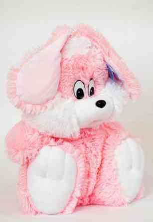 Зайчик Алина сидячий 110 см розовый Киев