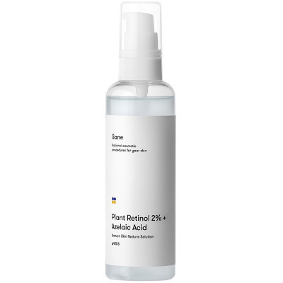 Тонік для обличчя Sane Plant Retinol 2% + Azelaic Acid З рослинним ретинолом 100 мл (4820266830564) Вінниця - фото 1