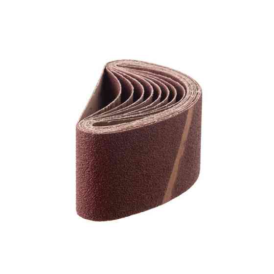 Стрічка шліфувальна, 75×457 мм, зерно K40, 10 шт. INTERTOOL BT-0304 Київ