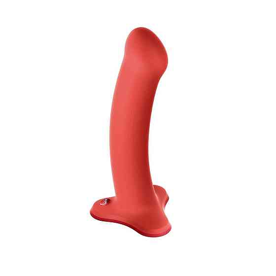 Фаллоимитатор Fun Factory MAGNUM, оранжевый, очень гибкий, длина 18,3 см, диаметр 3,7 см Sex Aura Киев