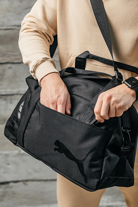 Спортивная мужская сумка Puma, Классическая вместительная сумка для тренировок ПумаMasterSem Киев - изображение 8