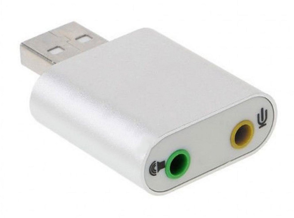 Звукова карта USB AUX jack, 2*TRS (Mic + Ear)  Virtual 7.1 Channel, chip CZH-H077 Винница - изображение 2