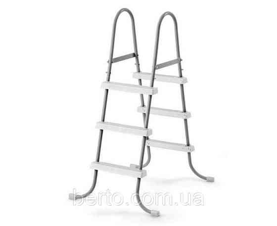 Лестница для бассейнов 90-107 см., нагрузка до 120 кг, Intex 28065 Киев