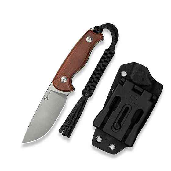 Ніж фіксований тактичний Civivi Timberbark, (8.1 см) 14C28N / Guibourtia Wood Київ