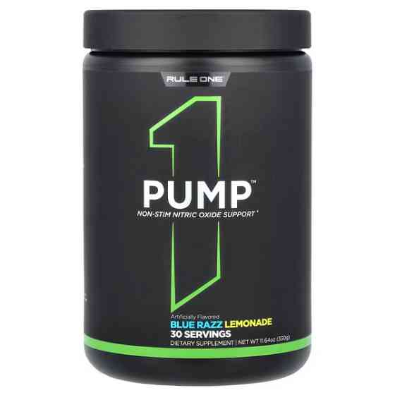 Предтренировочный комплекс Rule One Proteins Pump 330 g (Blue Razz Lemonade) Луцк