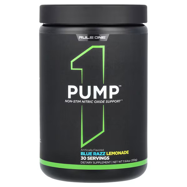 Предтренировочный комплекс Rule One Proteins Pump 330 g (Blue Razz Lemonade) Луцк - изображение 1
