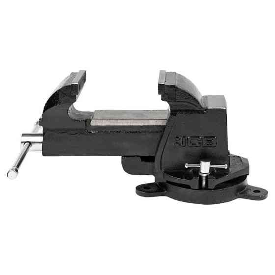 Лещата сталеві поворотні з ковадлом 4" (100мм) JCB Tools JCB-6540304 Одеса