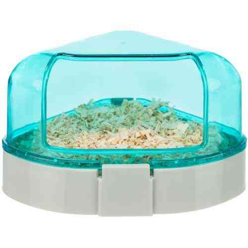 Туалет Trixie для грызунов, угловой, 14x8x11 см (пластик) Винница