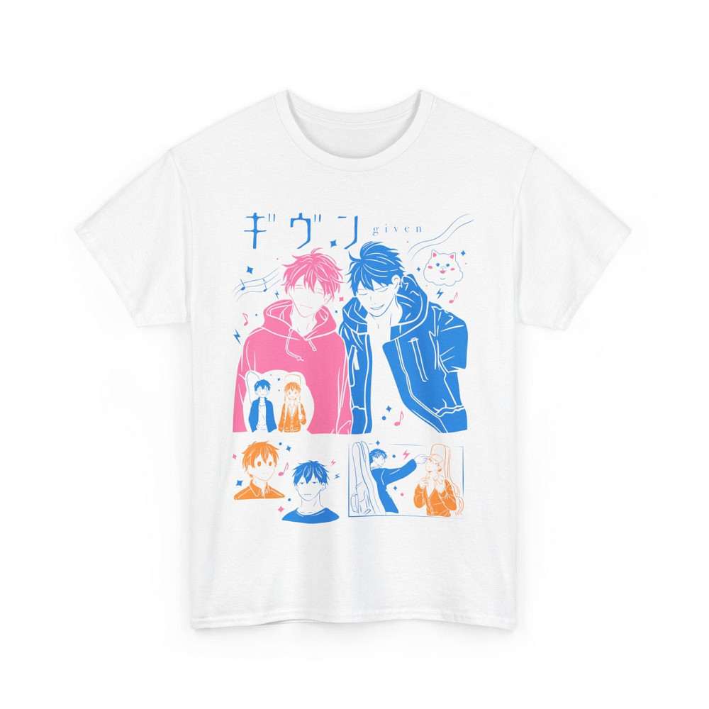 Футболка для мальчика аниме Гивен Аниме Харуки Накайама оверсайз (рост от 165 до 180 ) Черний AnimeJ0488m Днепр - изображение 6