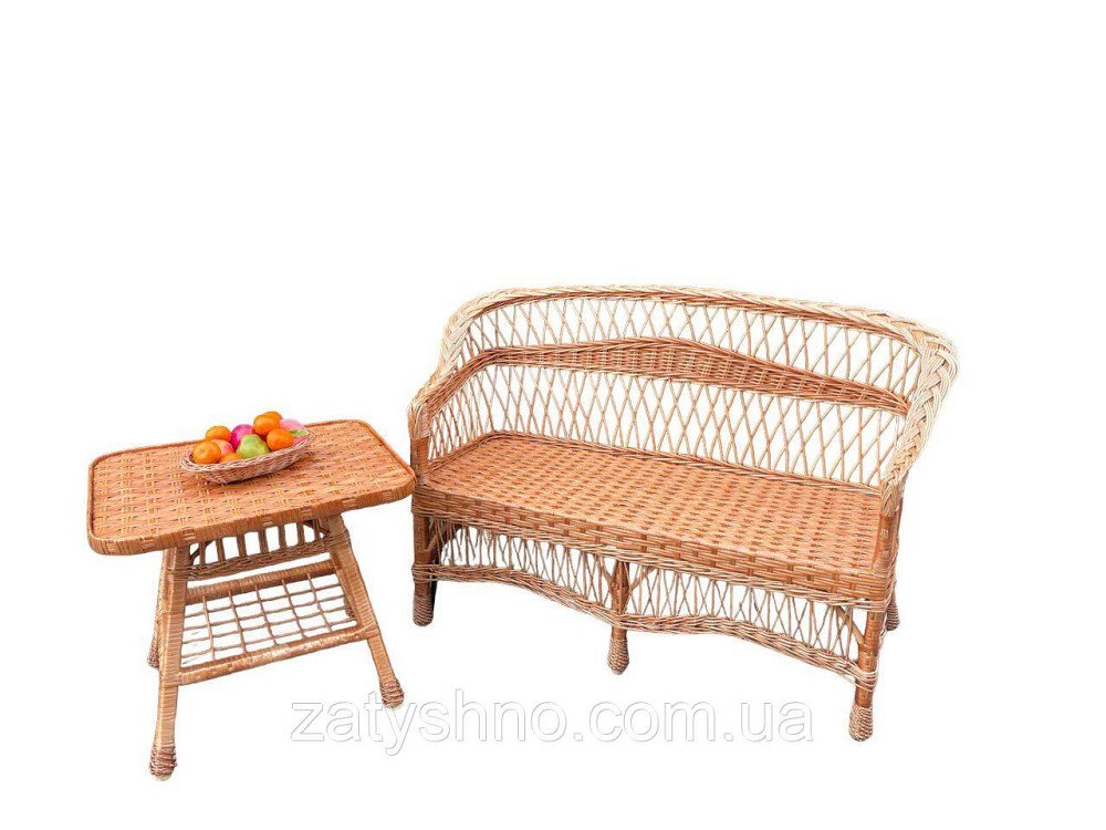Мебель из лозы плетеная с диваном Киев - изображение 4