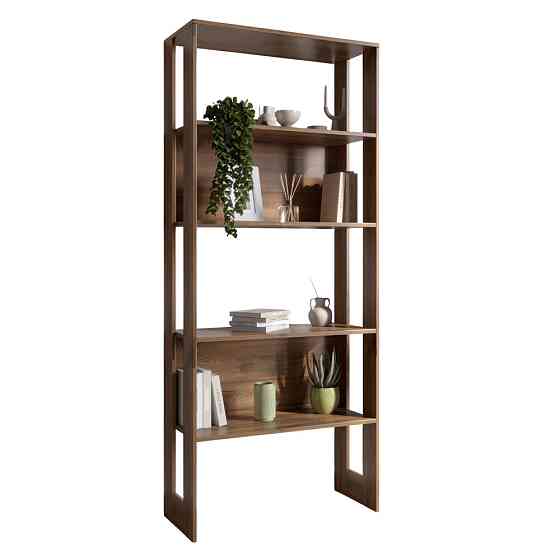 Модуль-1 стеллаж полки LION Нобу Дуб Ливорно (LION-042389) Львов