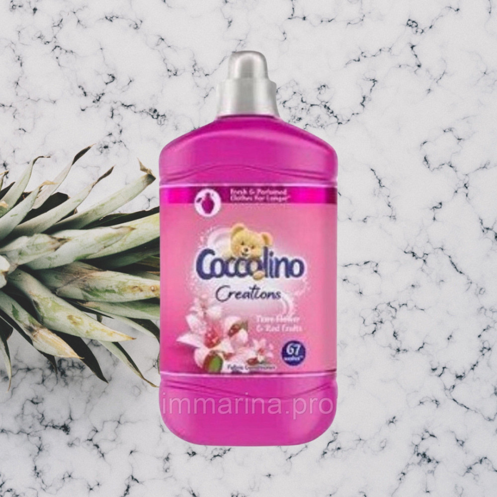 Ополіскувач для білизни 1,275 ml л Coccolino Creations — Tiare flower& red fruit Виноградів - фото 2