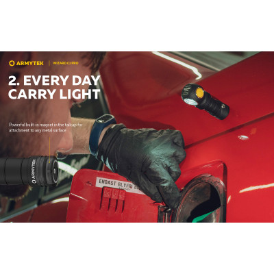 Фонарь Armytek Wizard C1 Pro Magnet USB (F09001C) Винница - изображение 5