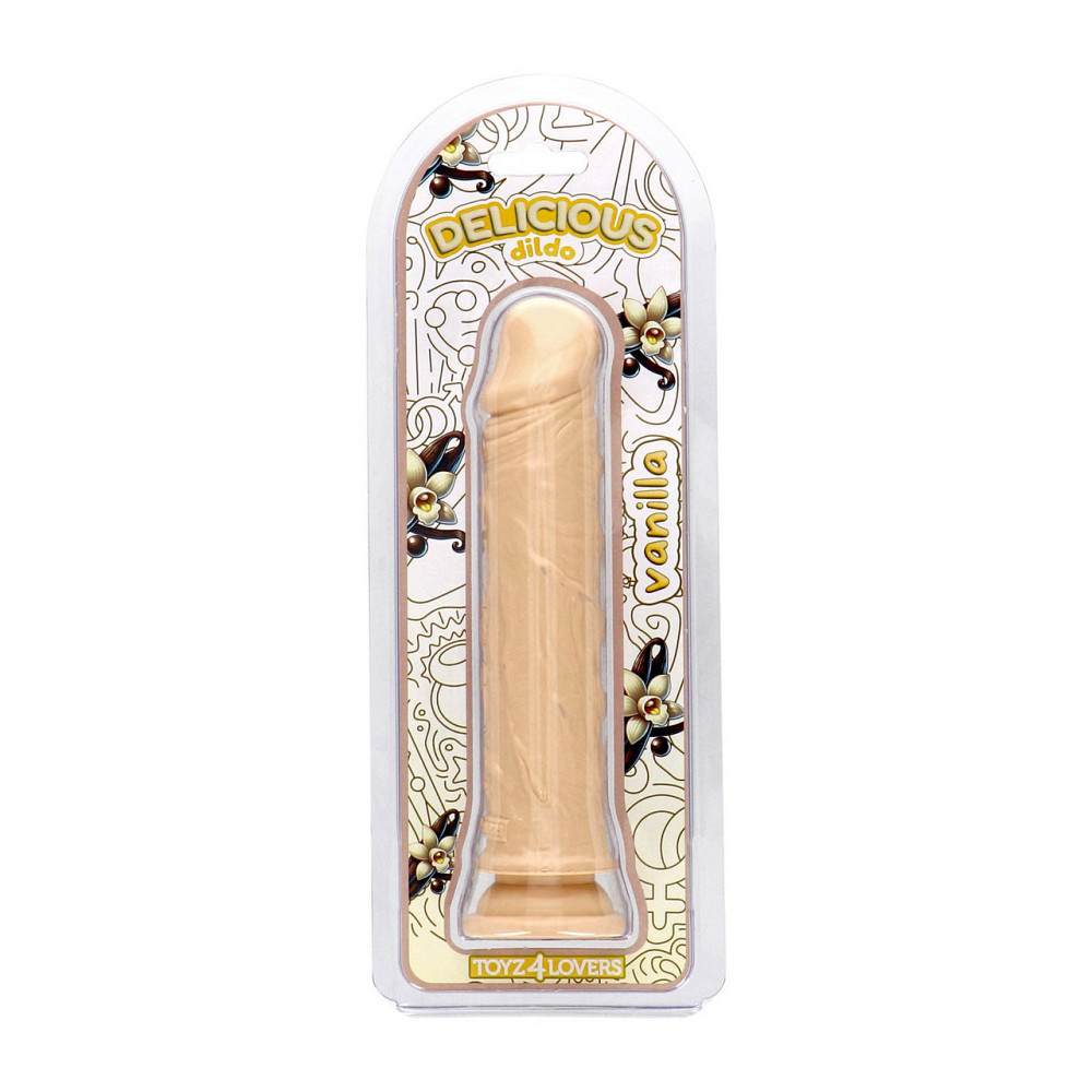 Фалоімітатор з ароматом ванілі - Toyz4lovers Delicious Dildo Vanilla, 20 см Sex Aura Київ - фото 2