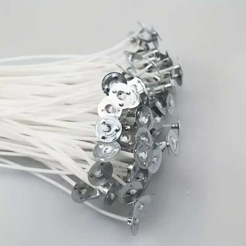 Вощений фитиль для свічок, комплект 100 шт, 12 см Київ - фото 4