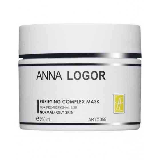 Комплексна очисна маска для комбінованої шкіри Anna Logor Purifying Complex Mask 250 мл Дніпро