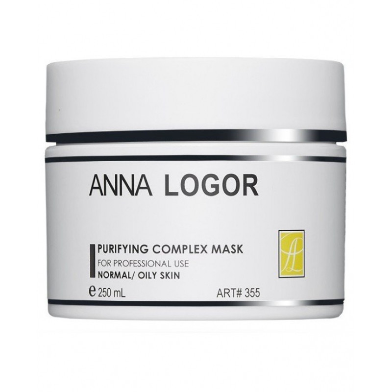 Комплексна очисна маска для комбінованої шкіри Anna Logor Purifying Complex Mask 250 мл Дніпро - фото 1