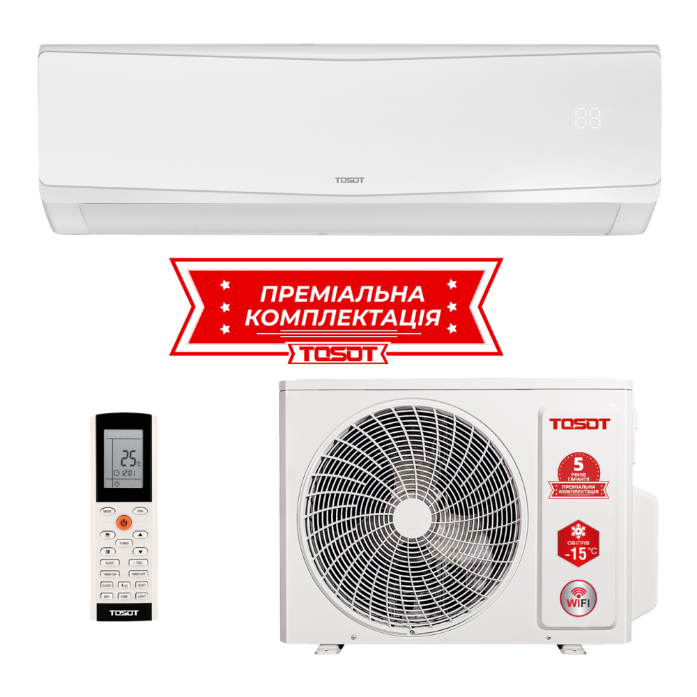 Кондиціонер TOSOT ORBIS INVERTER R32 GP-18SL (Інверторні спліт-системи) Киев - изображение 2