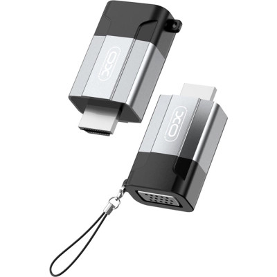 Перехідник HDMI to VGA XO (GB014-HDMIVGA.tranish) Вінниця - фото 1