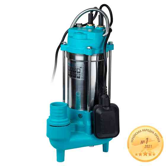 Aquatica Насос канализационный 0.75кВт Hmax 12м Qmax 225л/мин с ножом (нерж) AQUATICA (773432) Коломия