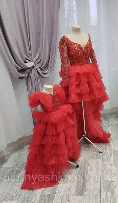 Платья FAMILY LOOK на годик, FAMILY LOOK мама-дочка Кривой Рог - изображение 2