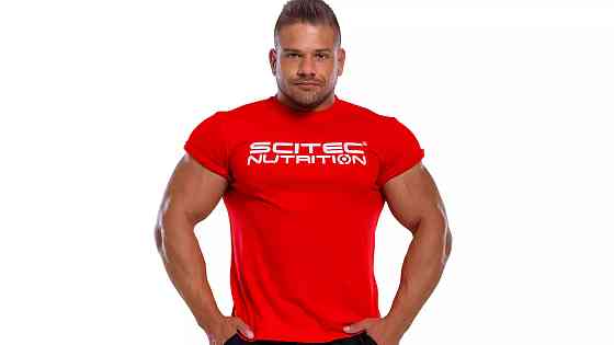 Футболка Basic Man T-Shirt XXL (Red) Луцк