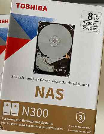Жорсткий диск Toshiba NAS N300 8Tb. Київ