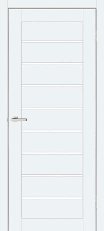 Межкомнатные двери Омис Doors Смарт С018 G Эмалит белый 700х2000 мм Киев - изображение 1