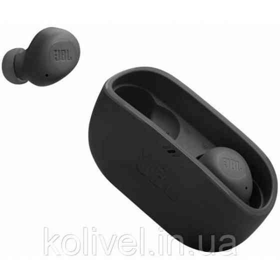 Навушники з мікрофоном JBL TWS Wave Buds Black JBLWBUDSBLK (JBLWBUDSBLK) Киев