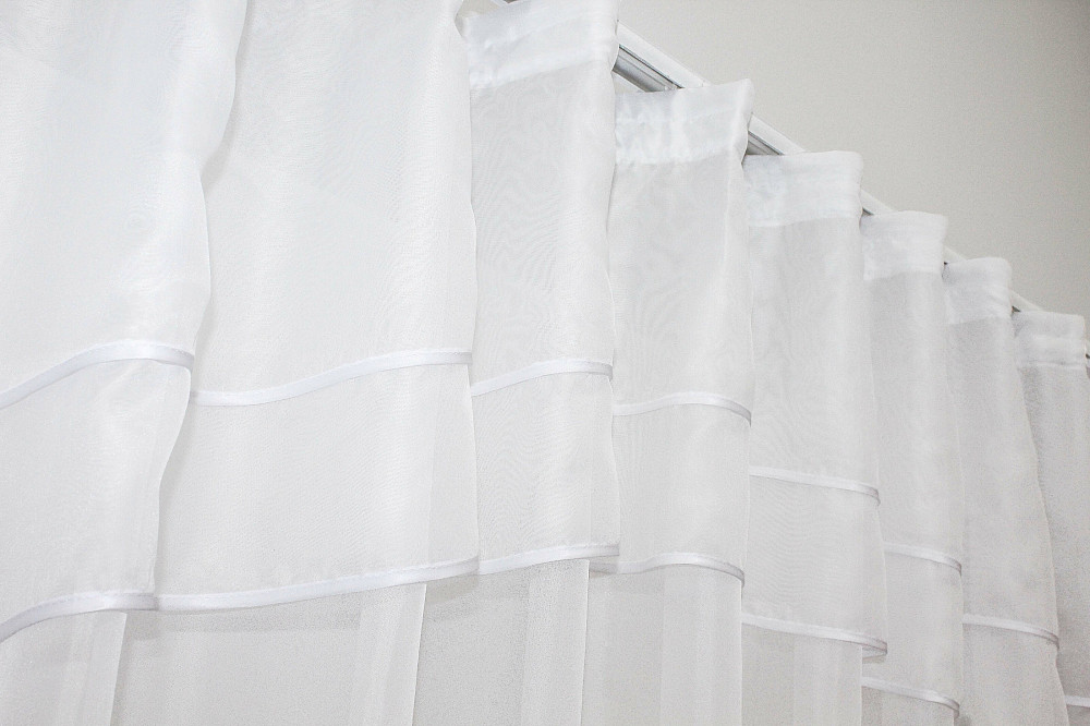 Кухонная гардина VR-Textil № 036к арка белый 280х170 см (52-0312) Киев - изображение 4