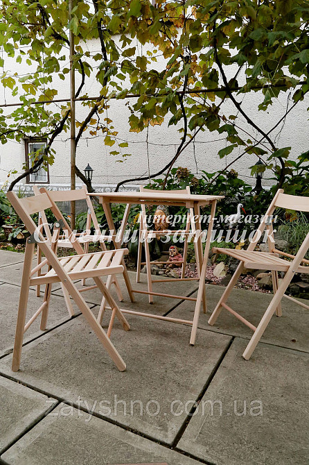 Складная деревянная мебель из бука Киев - изображение 3