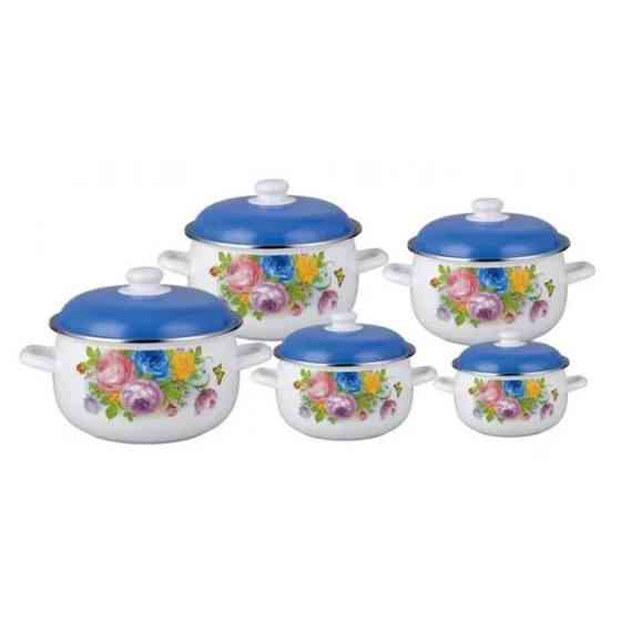 Набор посуды кастрюли, Набор кастрюль для электронной плиты практичных кастрюль WC-29 Львов