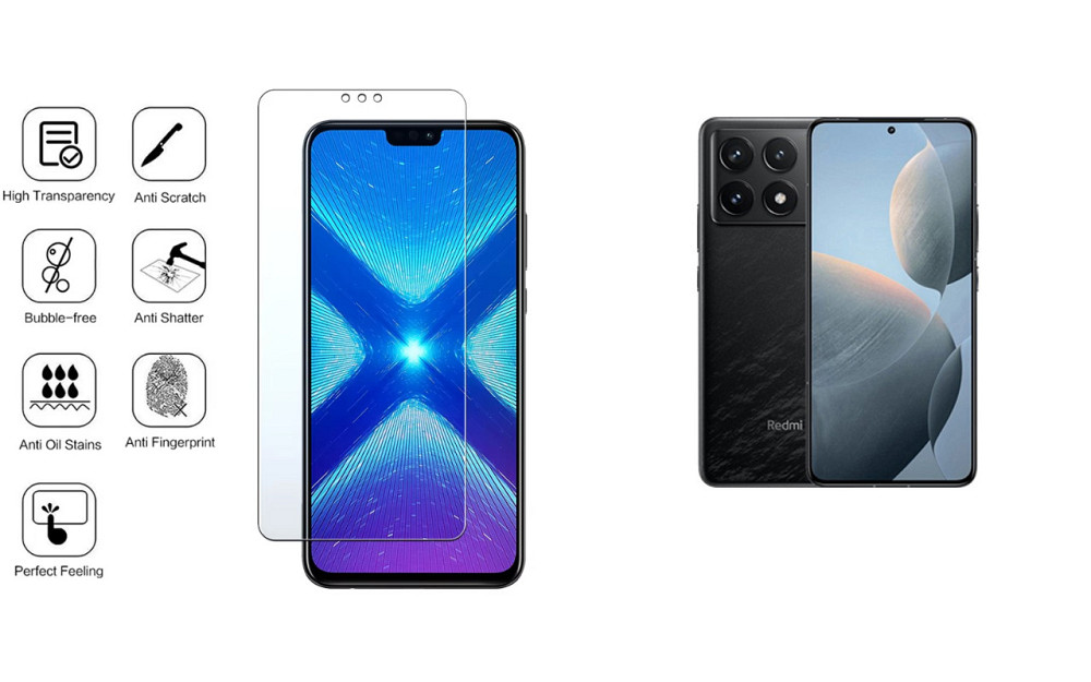 Защитное стекло NeoGlass для Xiaomi Redmi K70, K70E, K70 Pro – ультрапрозрачное и устойчивое Киев - изображение 4