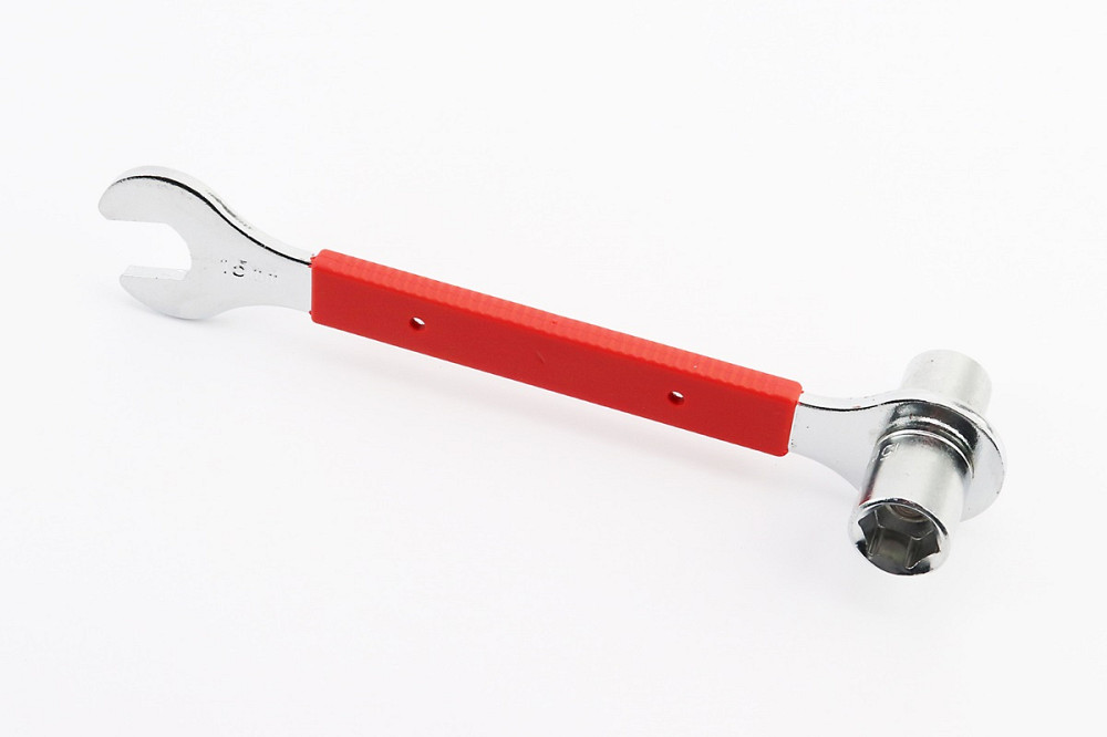 Ключ зняття педалів 15мм, та гайок коліс 14/15мм, KL-9725H Київ - фото 1