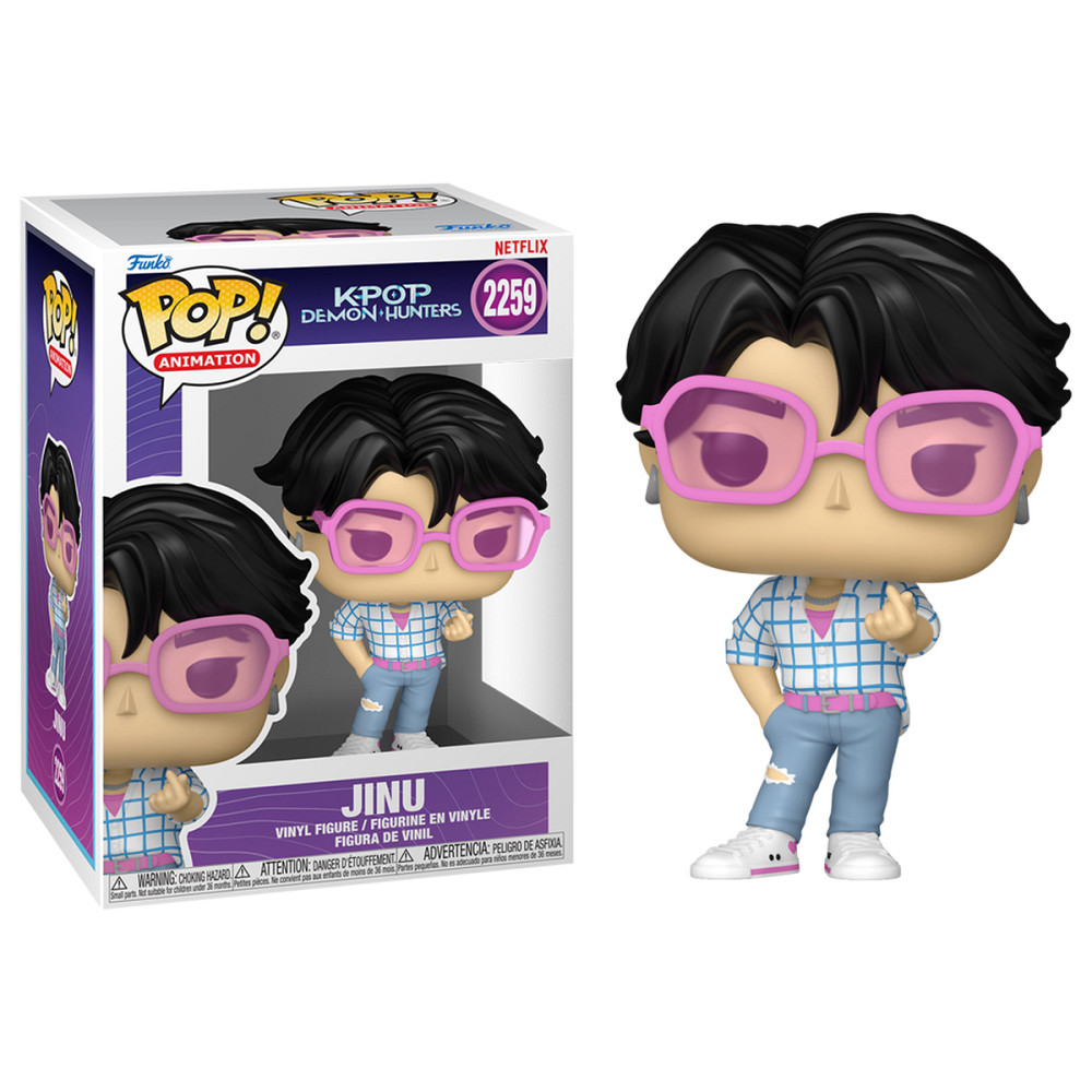 Ігрова фігурка Funko POP серії Кейпоп-мисливиці на демонів - Джіну (W/CH) Дніпро - фото 3