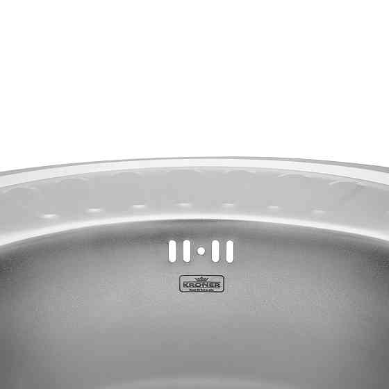 Кухонная мойка с нержавеющей стали Kroner KRP Satin - 57х45 (0.6 мм) Киев