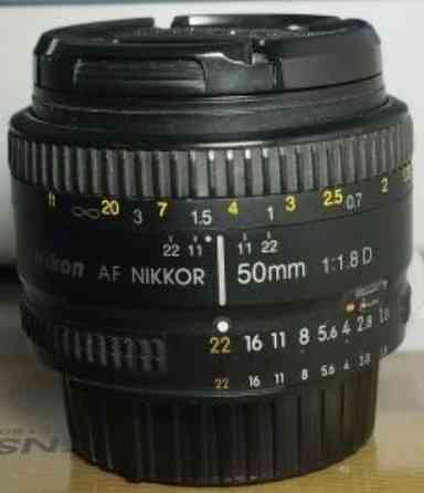 Объектив Nikon AF Nikkor 50mm f /1.8D Киев