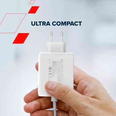 Зарядное устройство Canyon CU100ACC GaN 100W 3xPD 1xQC EU White (CNS-CUW100ACC) Винница