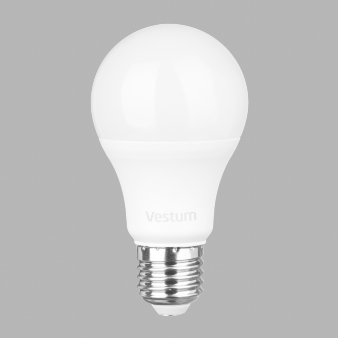 Лампочка светодиодная 220 вольт 12W 4100K A60 Vestum Киев - изображение 5