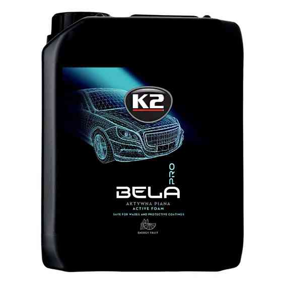 Активна піна K2 Bela Pro Energy Fruit для безконтактної мийки концентрат енергія фруктів каністра 5л Львів