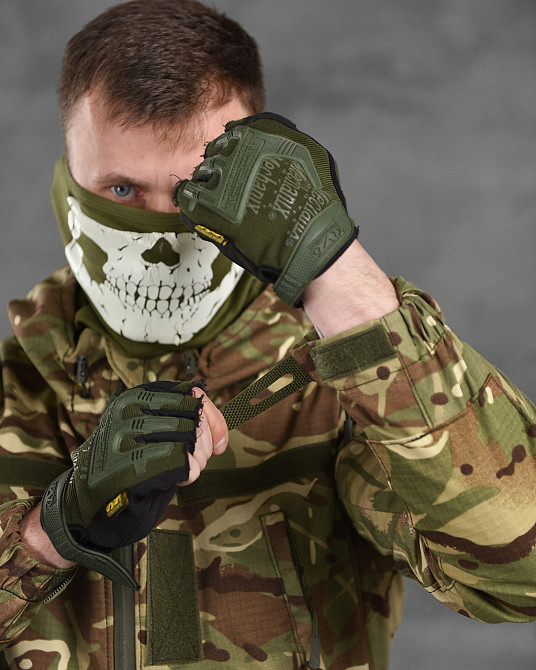 Куртка мультикам тактична весна літо під шеврон із капюшоном Одеса - фото 15